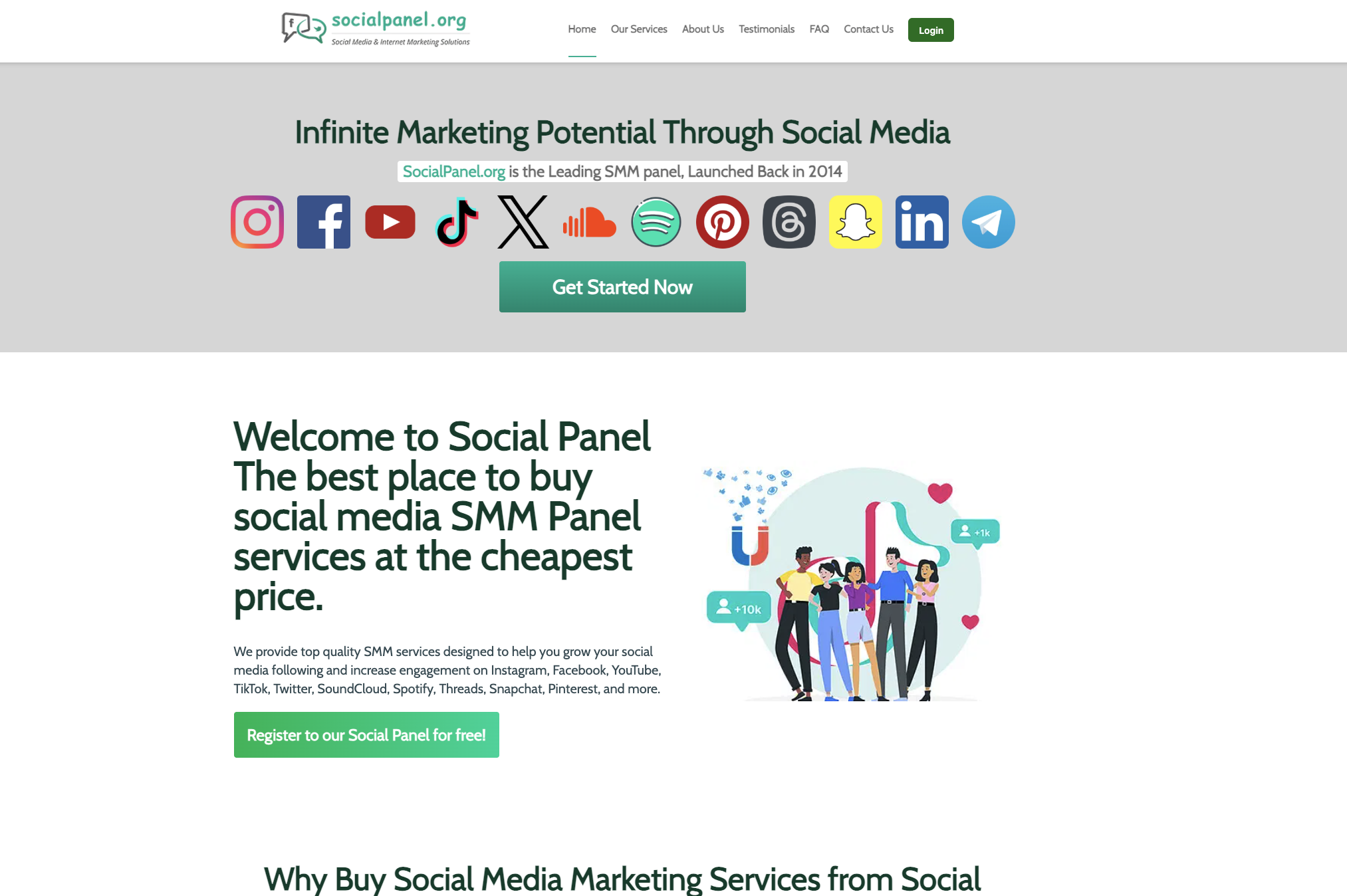 SocialPanel